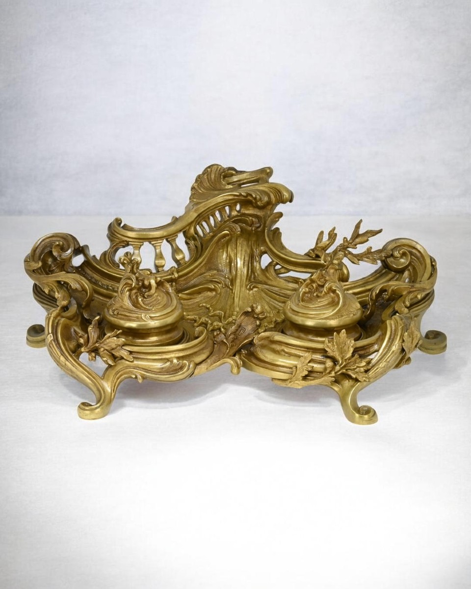 Calamaio in Bronzo - Napoleone III